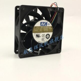 AVC 2B12038B24M 12038 24V 0.87A 4-wire server cabinet cooling fan
