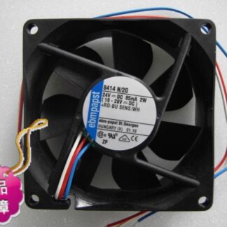 New Original EBMPAPST 8414N-2GH DC24V 2.0W 80 * 25MM inverter axial cooling fan