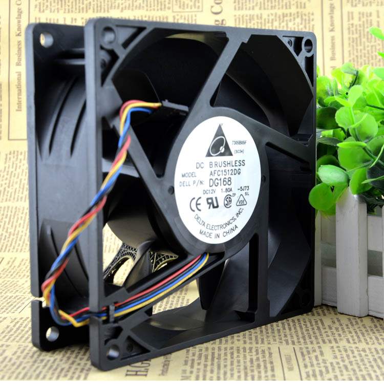 ree shipping AFC1512DG 15050 15cm 150mm DC 12v 1.80a fan For 490/690 P/N:PG168 server inverter cooling fans