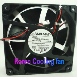 100% new original NMB 4715KL-07W-B30 12038 48V 0.21A 12cm 120 * 120 * 38mm cooling fan