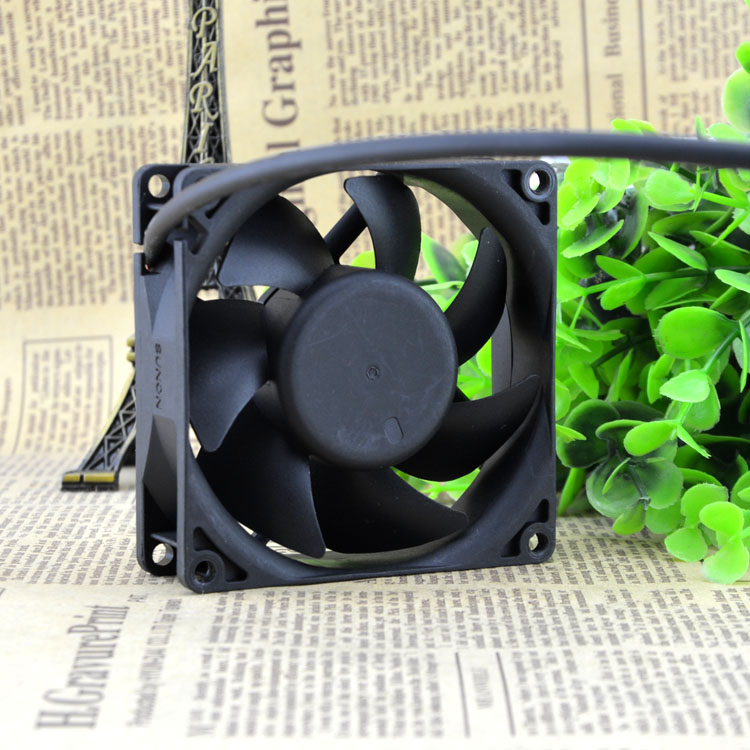 Free Delivery. 8 cm 8025 12 v 1.9 W KD1208PTS1 chassis 2 line power supply cooling fan