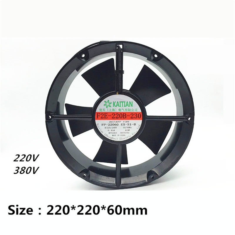 115 V AC 60HZ 0.23A 20W 2900RPM 120*38mm Anticorrosion Cooling Radiator Axial Fan TA12038HSL-1 FZY for Electroplate Factory