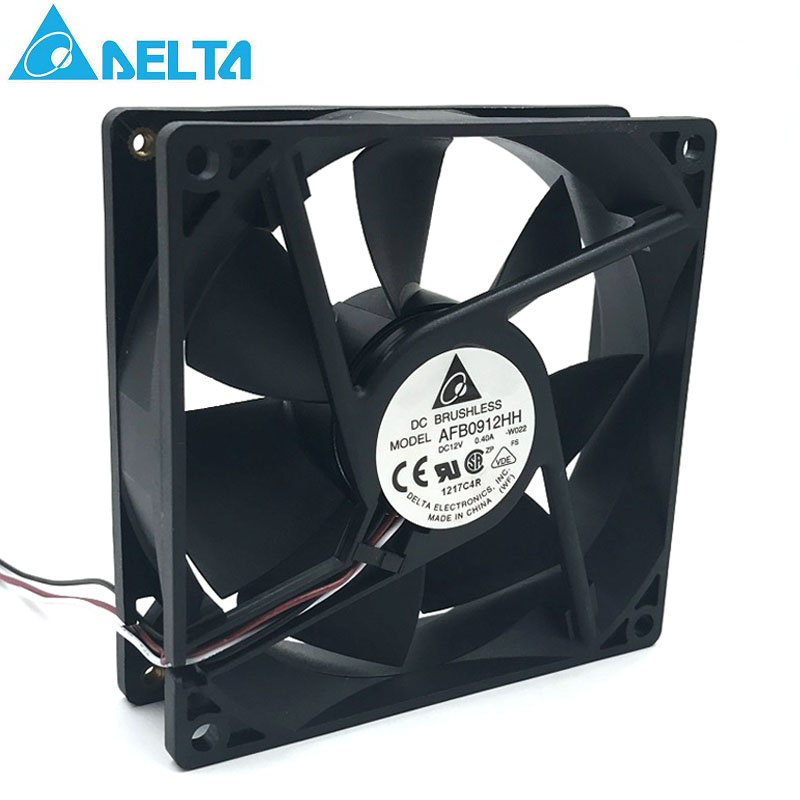 Sunon Maglev KDE0504PFV1 DC 5V 1.2W 2 Lines Server Inverter Axial Cooling Fan