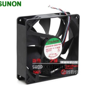 Sunon EFE0381B1-Q020-F9B 12V 14CM 140mm 7.92W PWM server inverter cooling fan