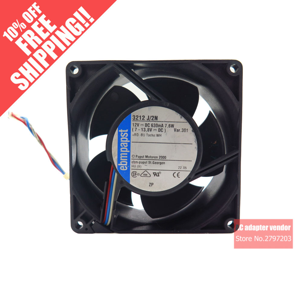 8314/12H EBM PAPST Two Ball Bearing 24V 8cm 6W Inverter fan