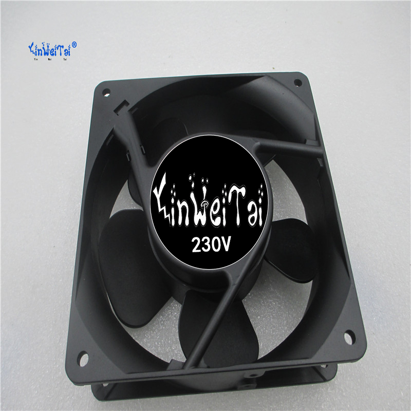 Gdstime 17251 17cm 170mm DC 48V 0.5A 2 Wire Ball Bearing Metal Industrial Cabinet Cooling Fan