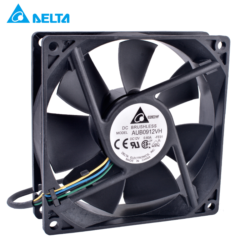 Delta PFC0612DE 6CM 60MM 6038 DC 12V 1.68A server inverter Cooling FANs cpu cooler heatsink