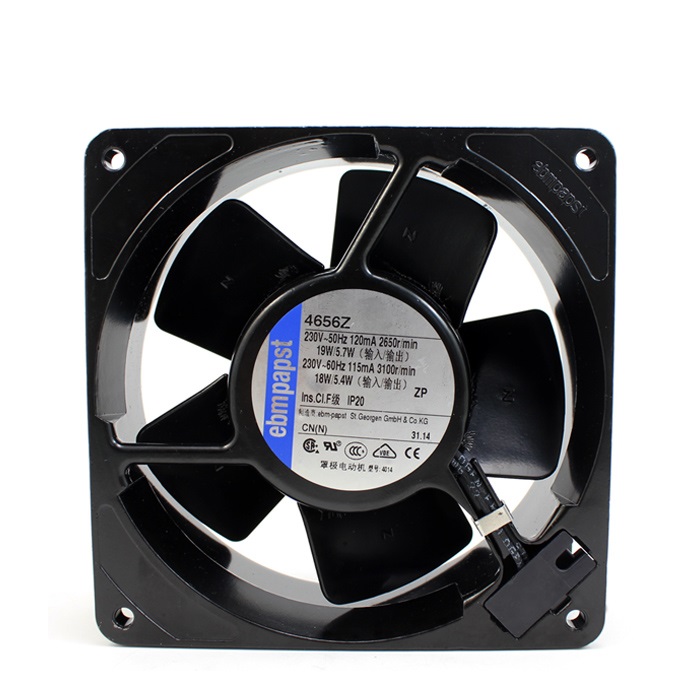 New original 4656Z 12038 230V 19W all-metal high temperature fan
