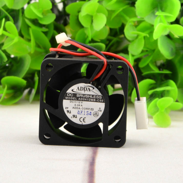 New Original 4CM AD0412MB-C50 12V 0.08 Silent Monitor Recorder Fan Chassis Power Supply