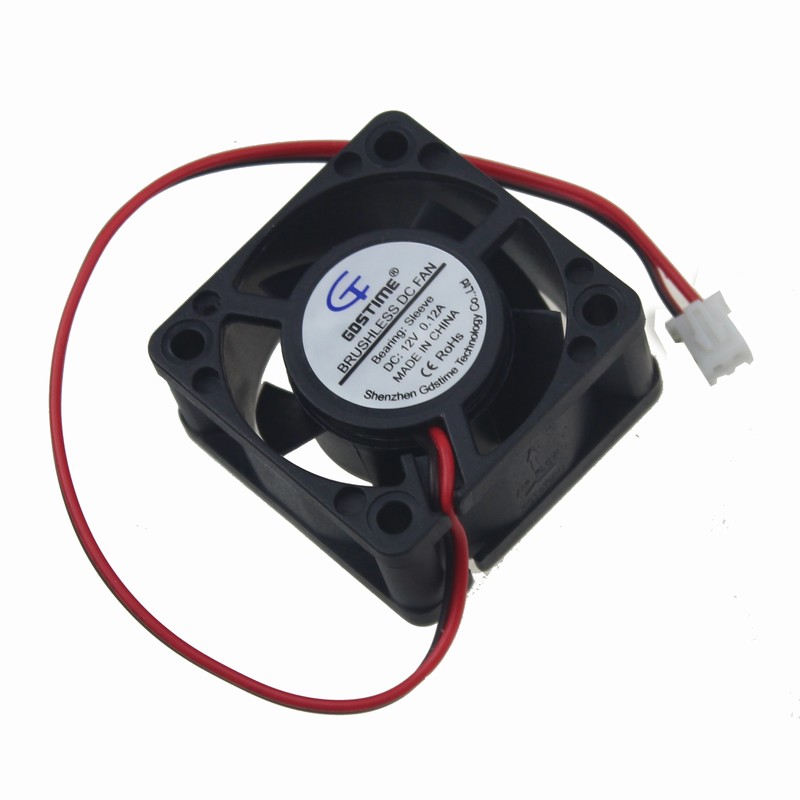 Gdstime 1 pcs 4020 DC 12V 40x40x20mm Inverter Power Mini Brushless Cooling Fan 40mm Computer Case Cooler 1.57 inch 4cm