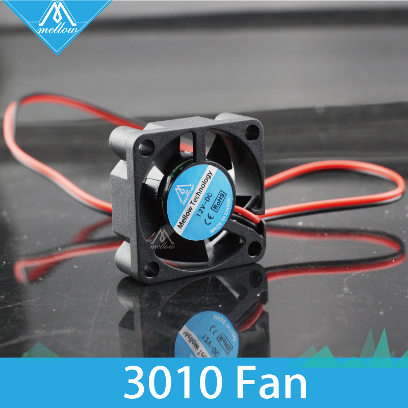 5pcs 12V 24V 4010 Cooling Fan 2 Pin Dupont Wire 3D Printers Parts Brushless Cool Fans Part 40*40*10 Quiet DC 40m Cooler Radiator