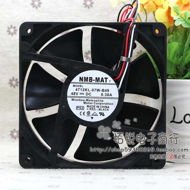 Delta EFC1248DF 120*120*32mm 12032 12cm 48V 0.33A 4Wire for P/N:32030010 Inverter Cooling Fan