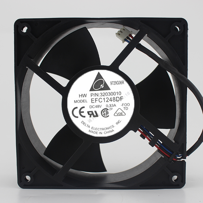EFC1248DF-5W33 F00 for Delta 12032 48V 0.33A 12CM four-wire fan