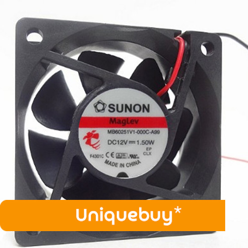 MB60251V1-000C-A99 DC12V 0.12A 1.5W For Sunon Small Chassis Cabinet Fan Fan