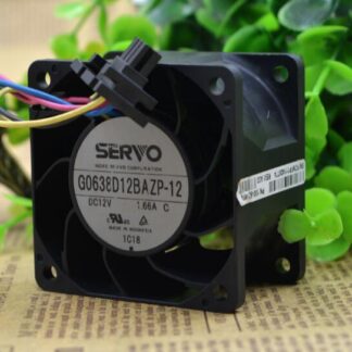 Original 6cm G0638D12BAZP-12 60*60*38mm 6038 12V 1.66A 4 wire violence fan