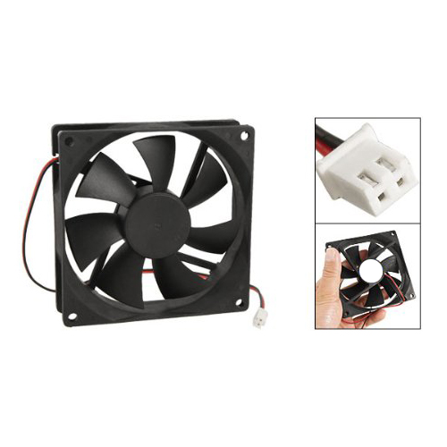 PROMOTION! 90mm x 25mm DC 12V 2Pin Cooling Fan for Computer Case CPU Cooler