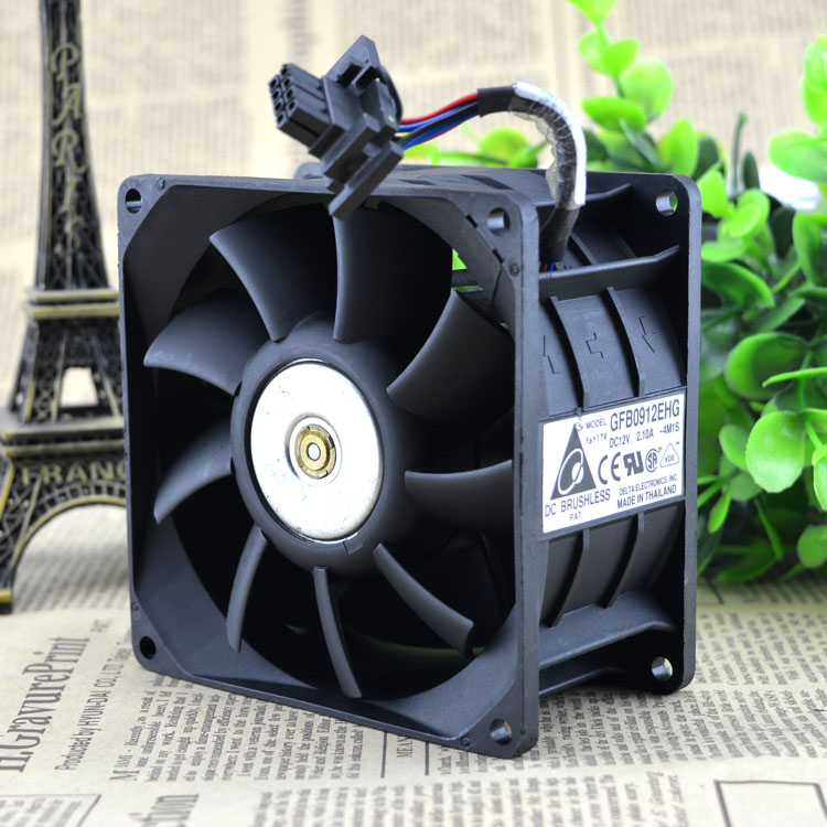 Original 9CM Dual Fan cooling 9250 12V 2.1A GFB0912EHG Quality Assurance cpu cooler heatsink axial Cooling Fan