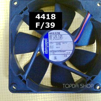 1Pcs ebmPAPST 12038 48v 22W 4118N / 2H3P cooling fan 4-wire