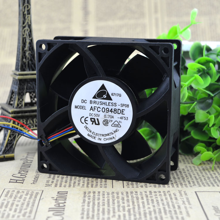 Free Delivery. 9038 50 v 0.70 A dual ball 4 line 9 cm cabinets inverter fan AFC0948DE