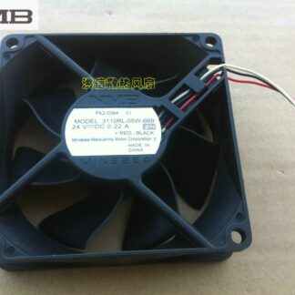 Original NMB 3110RL-05W-B69 F02 8025 80mm 8cm DC 24V 0.22A 8CM server inverter fan