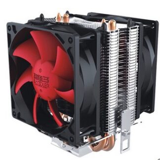 Dual-fan 2 heatpipe CPU Cooler cooling for LGA1151 775 1150 1155 radiator 8cm CPU fan PcCooler S80Ex