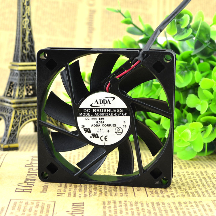 Free Delivery. AD0812XB D91GP 8015-12 v 0.38 A power supply fan case fans