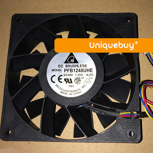 1Pieces Gdstime DC 48V 2Pin 120mm 12cm 120x25mm 12025B Ball Brushless Cooling Cooler Fan