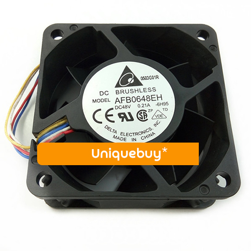 6CM 48V fan AFB0648EH Adjust speed 0.21A for Delta PWM Cooling fan 6025