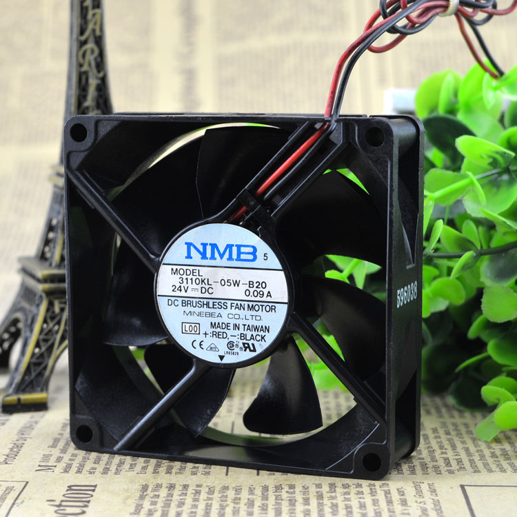 Free Delivery. 3110 kl - the B20 8025-05 w 8 cm 24 v 0.09 A super durable inverter fan