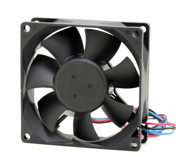 Delta AFB0812L 8CM DC 12V 0.12A 80*80*25mm 3-wire CPU Chassis Power Supply Computer Cooling Fan