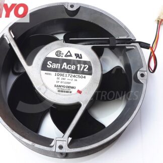 SANYO Blowers 109E1724C504 1751 17cm 170mm DC 24V 2.3A Full Circle server inverter axial cooling fans