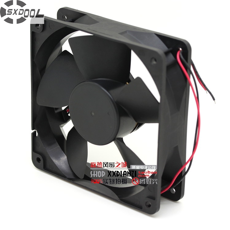 AVC New 48V 0.95A DV12038B48H 12CM 12038 industrial inverter cooling fan 120*120*38mm