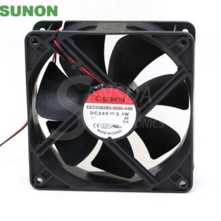 Sunon EEC0382B3-0000-A99 12038 120mm 12cm DC 24V 3.1A 2-wire -pin server inverter case axial cooling fans