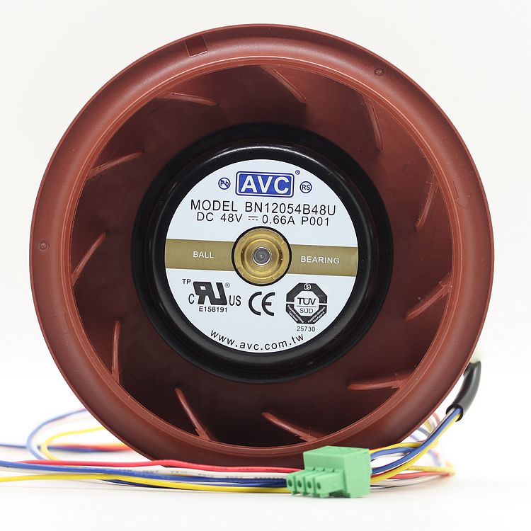 New Original AVC BN12054B48U P001 48V 0.66A 4 lines centrifugal blower cooling fan
