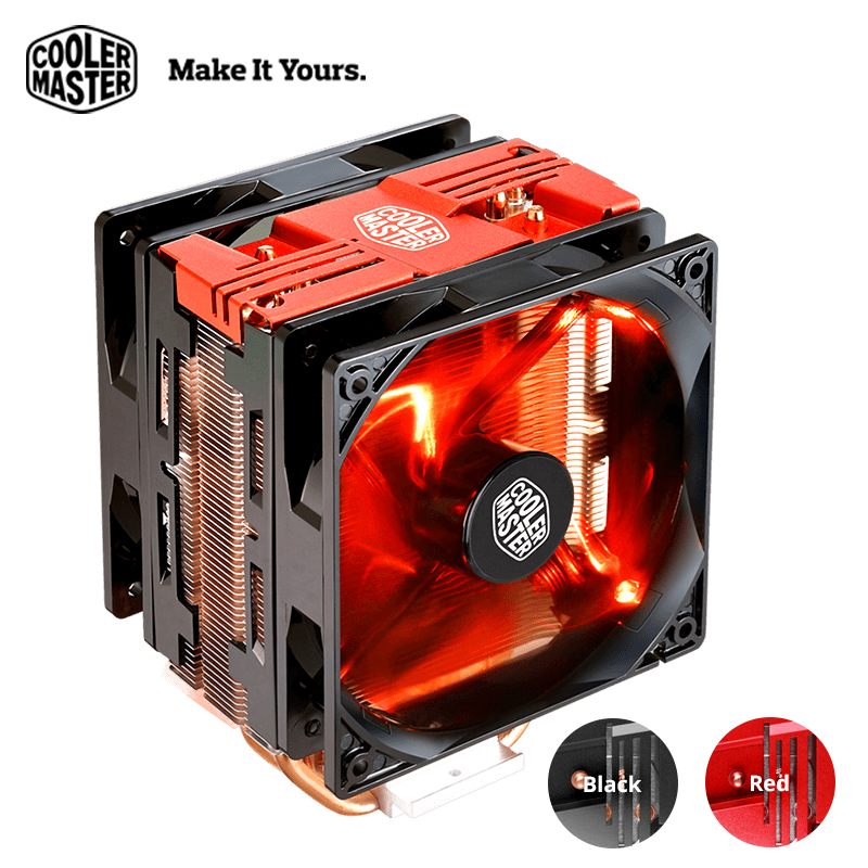 Cooler Master T400 Pro Computer CPU Cooler Dual 120mm fans LGA 2011 1150 1151 AMD AM4 Quiet Desktop PC CPU cooling radiator fan