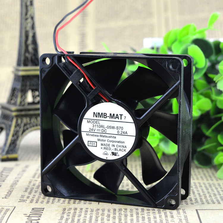 Free Delivery. 3110 kl - 05 w - 8025 8 cm B60 24 v 0.18 A super durable inverter fan