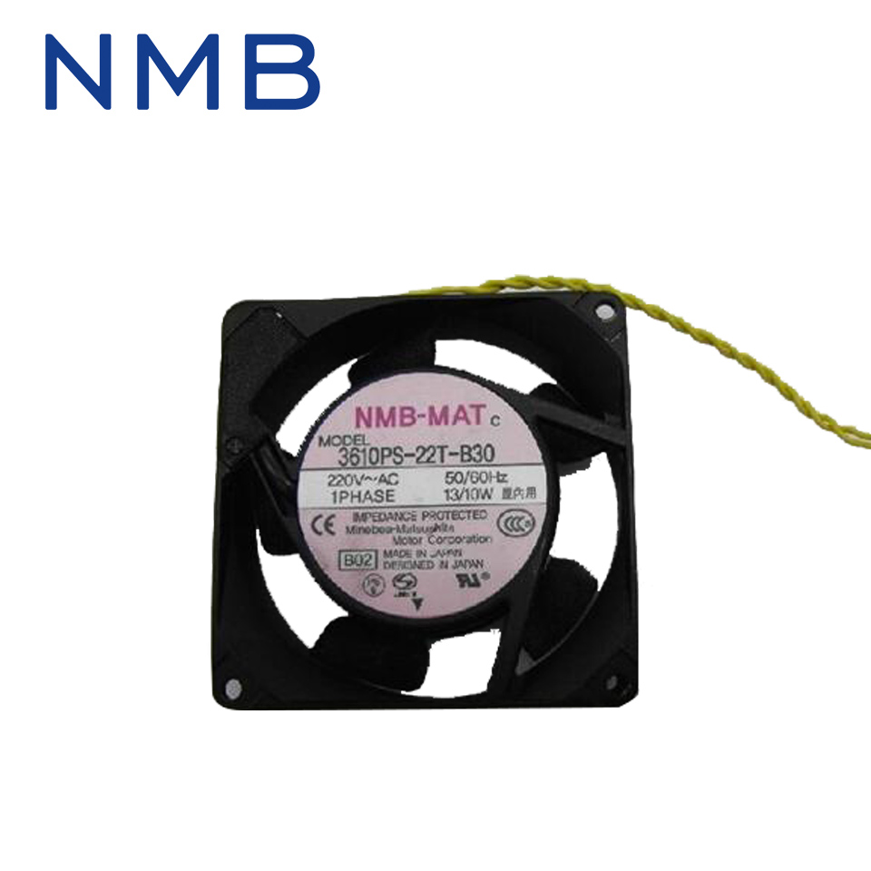 Free shipping NMB cooling fan 3610PS-22T-B30 220V instrumentation axial 92*92*25mm