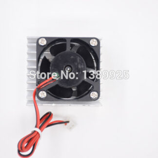 Free Shipping Cooling Fan+Radiator Aluminum Heatsink for 0-30V 2mA - 3A Adjustable DC Regulated Power Supply DIY Kit