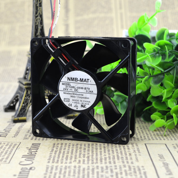 Free Delivery. 8025 8 cm 24 where v0. 24 a3110rl - 05 w - B79 double ball fan inverter/server