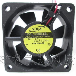 Free Delivery.AD0624UB-A70GL 6025 24V 0.16A 6CM inverter cooling fan