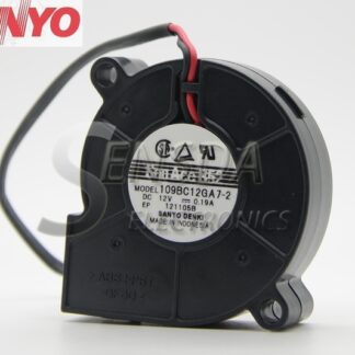 Sanyo 109BC12GA7 -2 5015 12V 0.19A 5cm 50mm turbo centrifugal cooling fan Blower