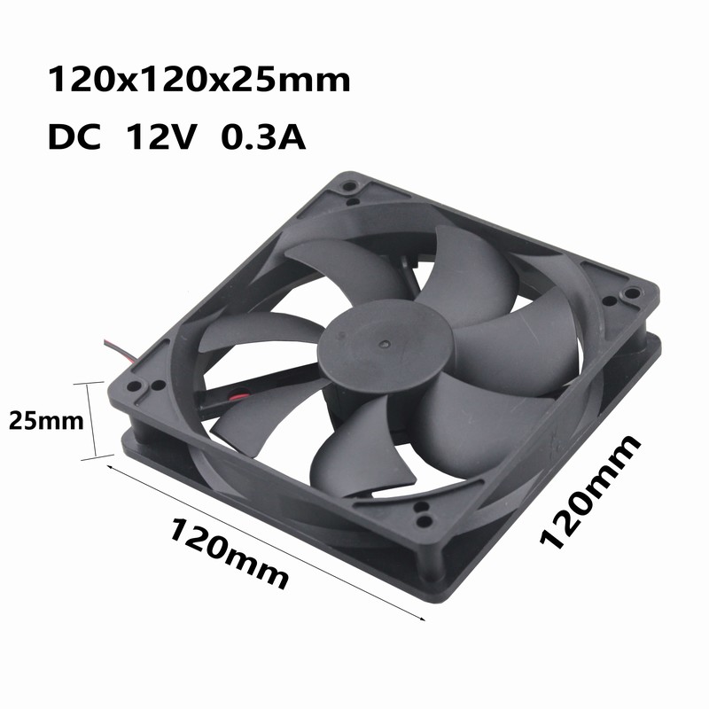 Original ADDA 80x80x25mm AD0824UB-A71GL DC 24V 0.26A 2-Wires axial server inverter Cooling Fan