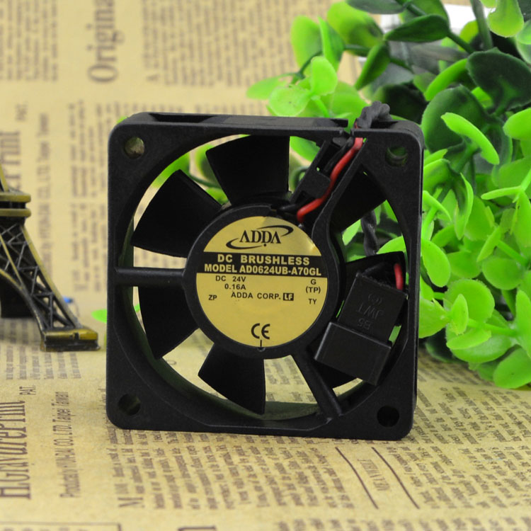 Free Delivery. AD0624UB - A70GL DC24V 0.16 A 6 cm 6025 inverter fan