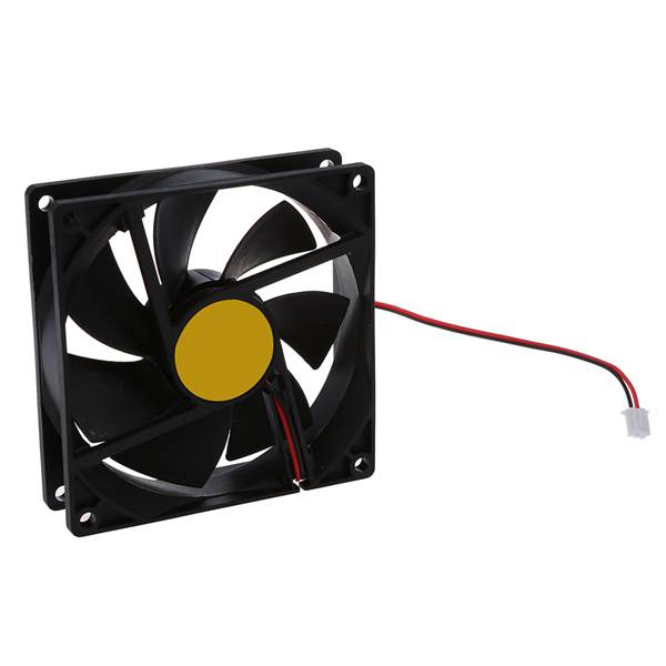 92mm x92mm x 25mm DC 12V 2Pin 65.01CFM Computer Case CPU Cooler Cooling Fan