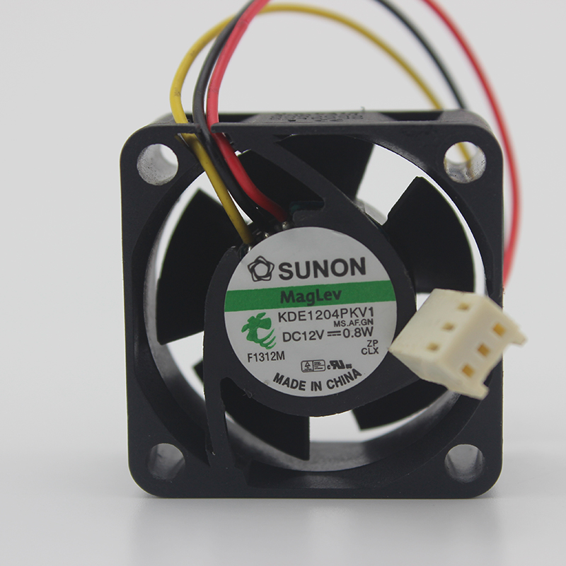 SUNON KDE1204PKV1 4020 4cm DC 12V 0.8W Ultra-quiet Switch Cooling Fan