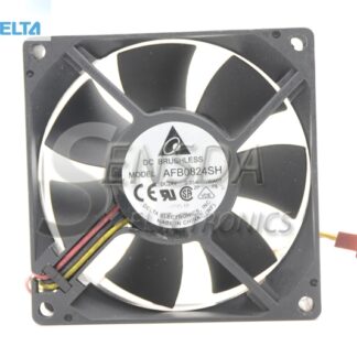 Original Delta blower fan AFB0824SH 80*80*25MM 8025 8cm 80mm DC 24V 0.33A server inverter cooling fan