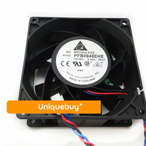 Free Delivery.2B08038B48U 48V 0.58A 8CM 8038 4 wire axial flow intelligent PWM cooling fan