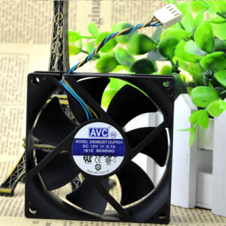 AVC DS08025T12UP033 80*80*25 12V 0.7A 8 cm violence 4 line computer chassis fan