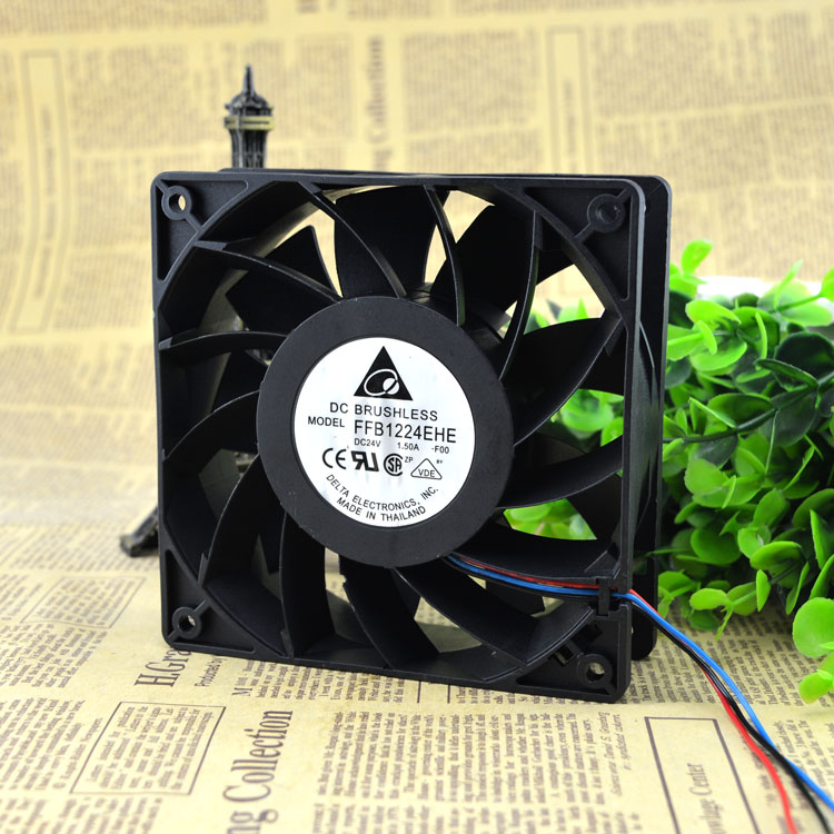 Free Delivery. 12038 12 cm large air volume/fan inverter fan violence FFB1224EHE 24 v 1.5 A