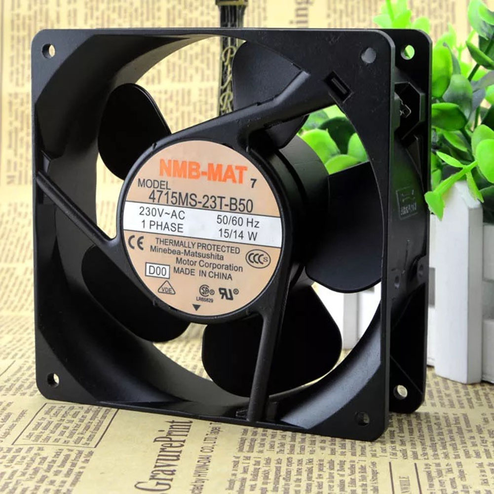 For NMB 4715MS-23T-B50 120*120*38mm 2600RPM AC230V 15/14W cooling fan